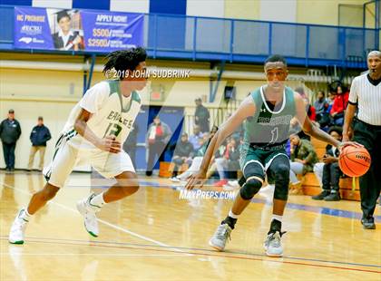 Thumbnail 3 in Bishop Sullivan Catholic vs Northeastern (Robert L. Vaughan Border Clash Basketball Invitational) photogallery.