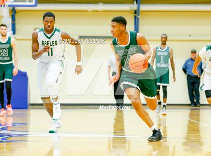 Thumbnail 3 in Bishop Sullivan Catholic vs Northeastern (Robert L. Vaughan Border Clash Basketball Invitational) photogallery.