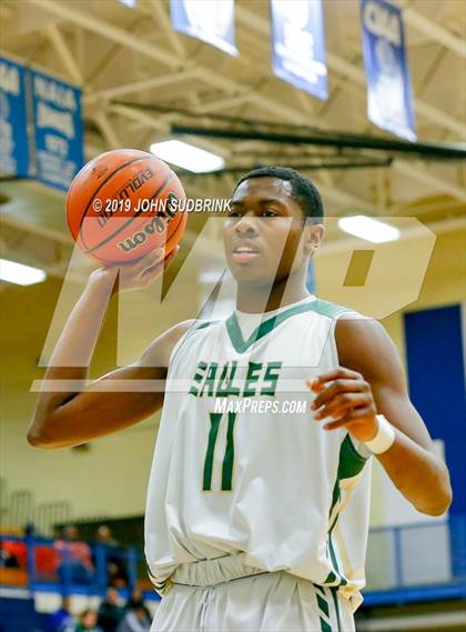 Thumbnail 2 in Bishop Sullivan Catholic vs Northeastern (Robert L. Vaughan Border Clash Basketball Invitational) photogallery.