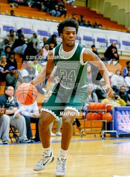 Thumbnail 3 in Bishop Sullivan Catholic vs Northeastern (Robert L. Vaughan Border Clash Basketball Invitational) photogallery.