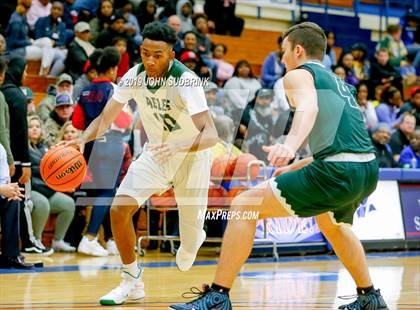 Thumbnail 2 in Bishop Sullivan Catholic vs Northeastern (Robert L. Vaughan Border Clash Basketball Invitational) photogallery.