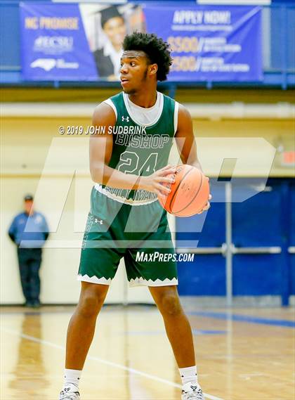 Thumbnail 2 in Bishop Sullivan Catholic vs Northeastern (Robert L. Vaughan Border Clash Basketball Invitational) photogallery.