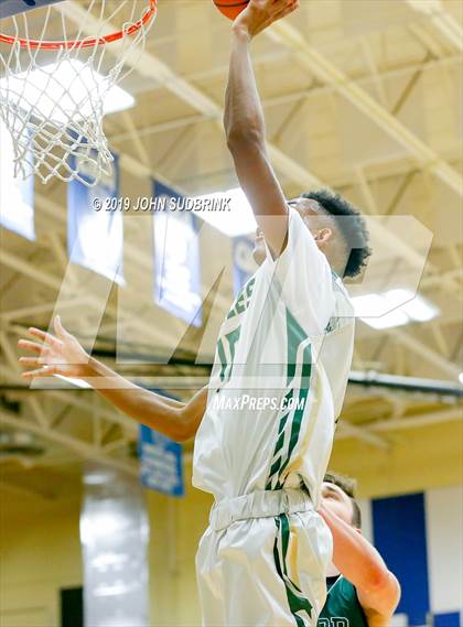 Thumbnail 2 in Bishop Sullivan Catholic vs Northeastern (Robert L. Vaughan Border Clash Basketball Invitational) photogallery.