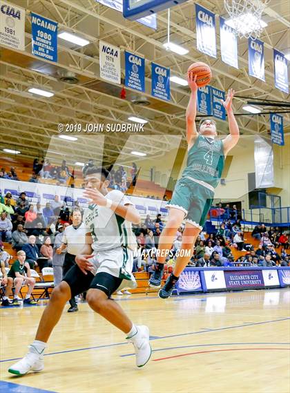 Thumbnail 2 in Bishop Sullivan Catholic vs Northeastern (Robert L. Vaughan Border Clash Basketball Invitational) photogallery.
