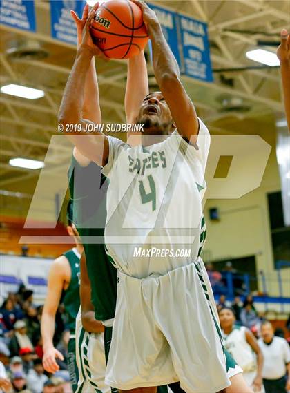 Thumbnail 3 in Bishop Sullivan Catholic vs Northeastern (Robert L. Vaughan Border Clash Basketball Invitational) photogallery.
