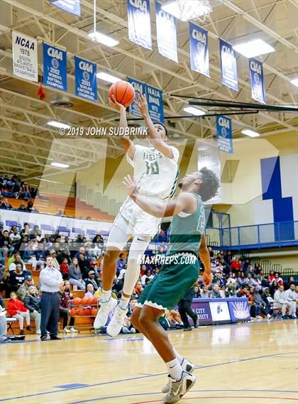 Thumbnail 2 in Bishop Sullivan Catholic vs Northeastern (Robert L. Vaughan Border Clash Basketball Invitational) photogallery.