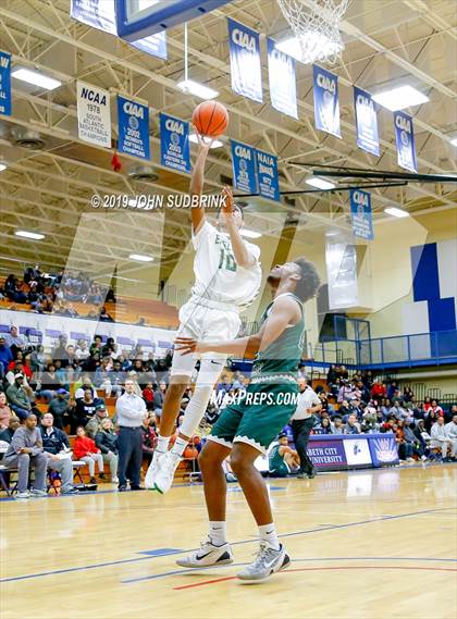 Thumbnail 3 in Bishop Sullivan Catholic vs Northeastern (Robert L. Vaughan Border Clash Basketball Invitational) photogallery.