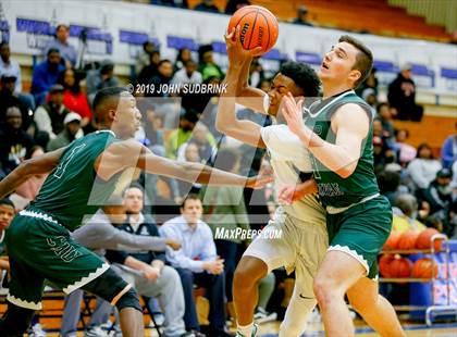 Thumbnail 1 in Bishop Sullivan Catholic vs Northeastern (Robert L. Vaughan Border Clash Basketball Invitational) photogallery.