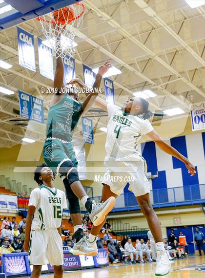 Thumbnail 1 in Bishop Sullivan Catholic vs Northeastern (Robert L. Vaughan Border Clash Basketball Invitational) photogallery.