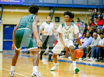 Thumbnail 3 in Bishop Sullivan Catholic vs Northeastern (Robert L. Vaughan Border Clash Basketball Invitational) photogallery.
