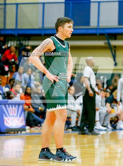 Thumbnail 2 in Bishop Sullivan Catholic vs Northeastern (Robert L. Vaughan Border Clash Basketball Invitational) photogallery.