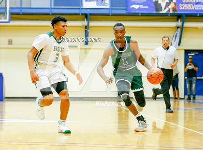 Thumbnail 3 in Bishop Sullivan Catholic vs Northeastern (Robert L. Vaughan Border Clash Basketball Invitational) photogallery.