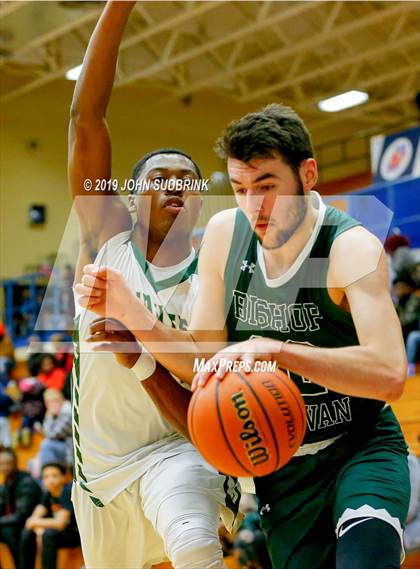 Thumbnail 3 in Bishop Sullivan Catholic vs Northeastern (Robert L. Vaughan Border Clash Basketball Invitational) photogallery.