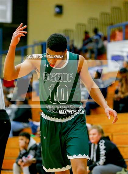 Thumbnail 3 in Bishop Sullivan Catholic vs Northeastern (Robert L. Vaughan Border Clash Basketball Invitational) photogallery.