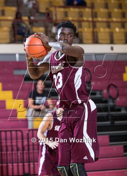 Thumbnail 2 in New Way Christian Academy vs. Sunrise Christian Academy (Fantasy of Lights) photogallery.