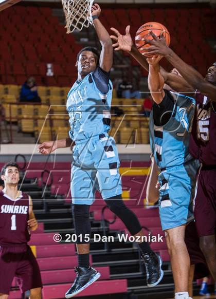 Thumbnail 3 in New Way Christian Academy vs. Sunrise Christian Academy (Fantasy of Lights) photogallery.