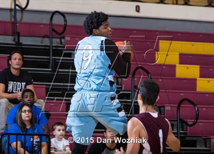 Thumbnail 1 in New Way Christian Academy vs. Sunrise Christian Academy (Fantasy of Lights) photogallery.