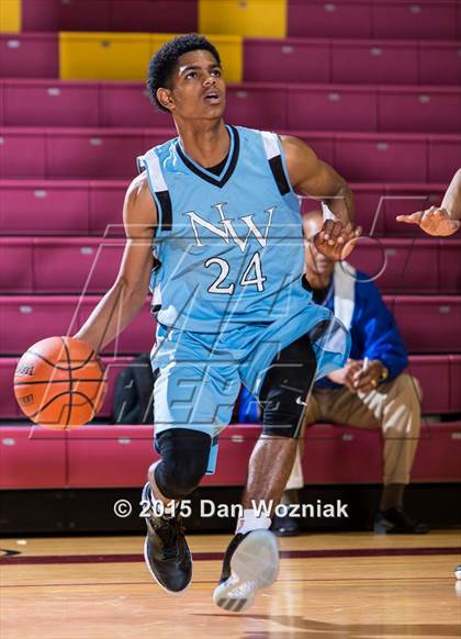 Thumbnail 3 in New Way Christian Academy vs. Sunrise Christian Academy (Fantasy of Lights) photogallery.