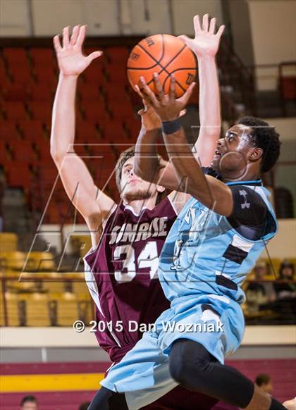 Thumbnail 3 in New Way Christian Academy vs. Sunrise Christian Academy (Fantasy of Lights) photogallery.
