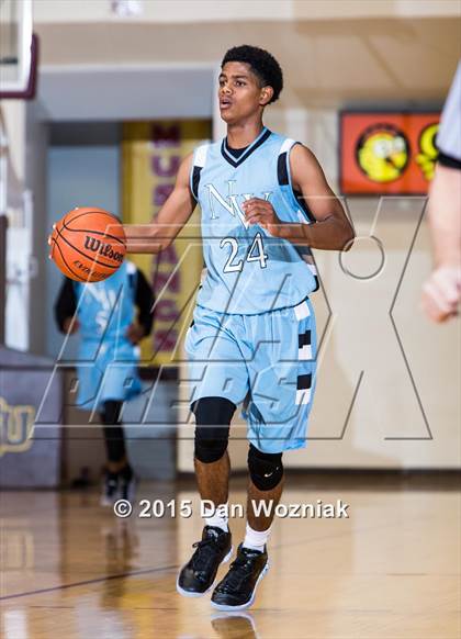 Thumbnail 3 in New Way Christian Academy vs. Sunrise Christian Academy (Fantasy of Lights) photogallery.
