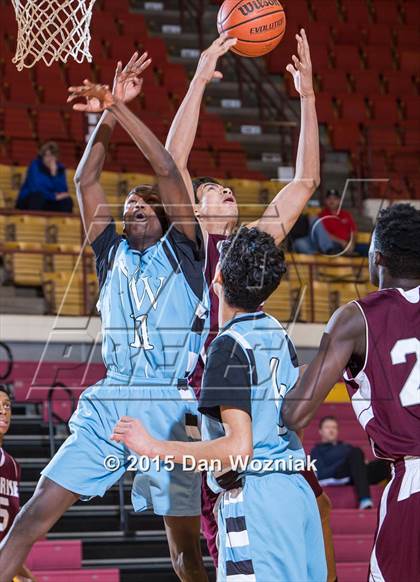 Thumbnail 3 in New Way Christian Academy vs. Sunrise Christian Academy (Fantasy of Lights) photogallery.