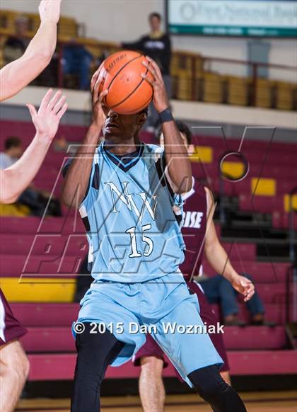 Thumbnail 2 in New Way Christian Academy vs. Sunrise Christian Academy (Fantasy of Lights) photogallery.