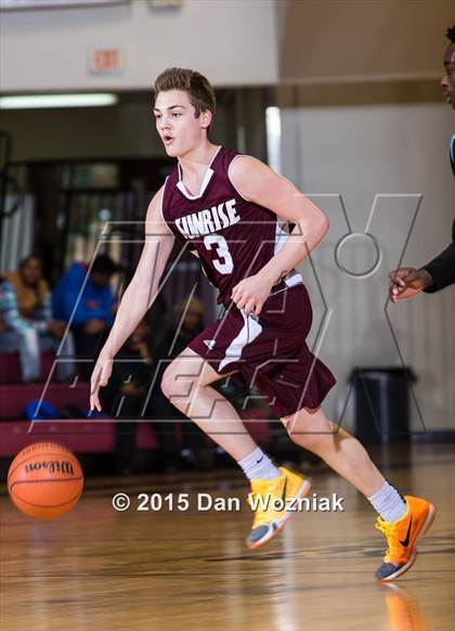 Thumbnail 2 in New Way Christian Academy vs. Sunrise Christian Academy (Fantasy of Lights) photogallery.