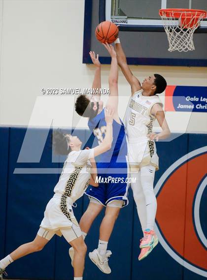 Thumbnail 3 in El Camino Real vs Knight (8th Annual West Valley Tip-Off Classic) photogallery.