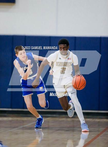 Thumbnail 2 in El Camino Real vs Knight (8th Annual West Valley Tip-Off Classic) photogallery.