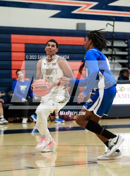Thumbnail 2 in El Camino Real vs Knight (8th Annual West Valley Tip-Off Classic) photogallery.