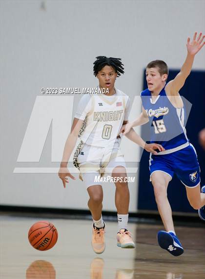 Thumbnail 3 in El Camino Real vs Knight (8th Annual West Valley Tip-Off Classic) photogallery.