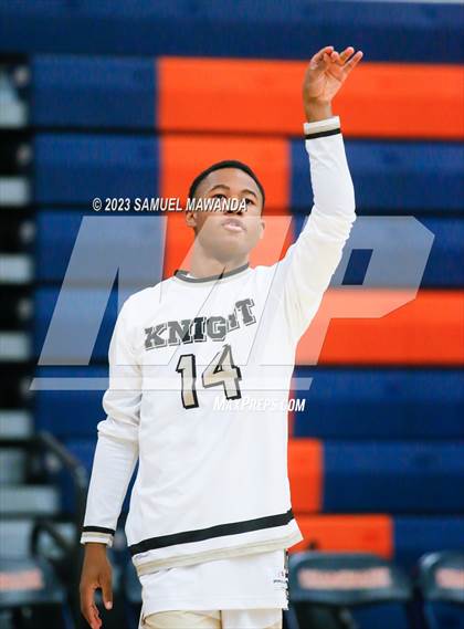 Thumbnail 2 in El Camino Real vs Knight (8th Annual West Valley Tip-Off Classic) photogallery.