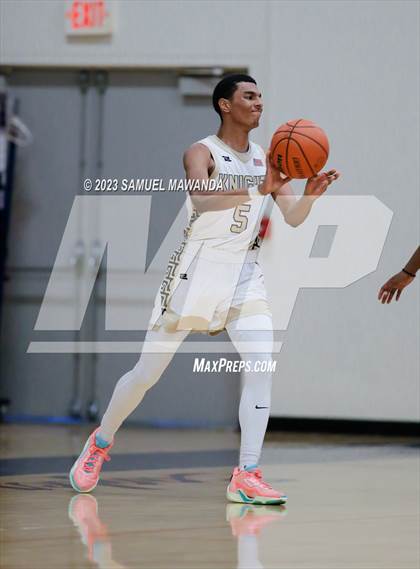 Thumbnail 3 in El Camino Real vs Knight (8th Annual West Valley Tip-Off Classic) photogallery.