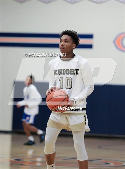 Thumbnail 2 in El Camino Real vs Knight (8th Annual West Valley Tip-Off Classic) photogallery.