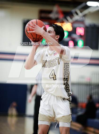 Thumbnail 3 in El Camino Real vs Knight (8th Annual West Valley Tip-Off Classic) photogallery.