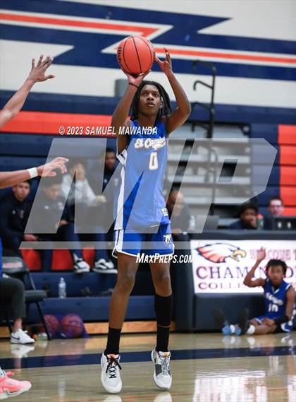 Thumbnail 2 in El Camino Real vs Knight (8th Annual West Valley Tip-Off Classic) photogallery.
