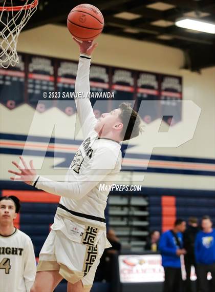 Thumbnail 1 in El Camino Real vs Knight (8th Annual West Valley Tip-Off Classic) photogallery.