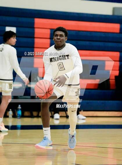 Thumbnail 1 in El Camino Real vs Knight (8th Annual West Valley Tip-Off Classic) photogallery.