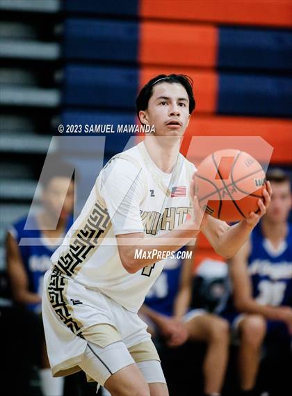 Thumbnail 1 in El Camino Real vs Knight (8th Annual West Valley Tip-Off Classic) photogallery.