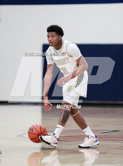 Thumbnail 1 in El Camino Real vs Knight (8th Annual West Valley Tip-Off Classic) photogallery.