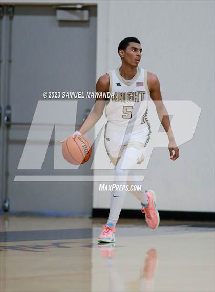Thumbnail 3 in El Camino Real vs Knight (8th Annual West Valley Tip-Off Classic) photogallery.