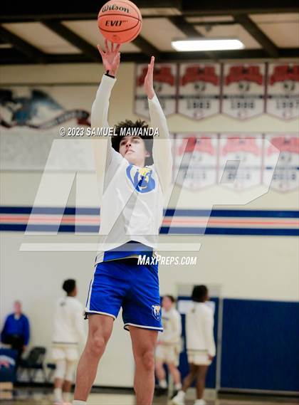 Thumbnail 1 in El Camino Real vs Knight (8th Annual West Valley Tip-Off Classic) photogallery.