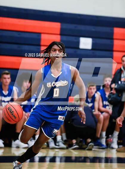 Thumbnail 2 in El Camino Real vs Knight (8th Annual West Valley Tip-Off Classic) photogallery.