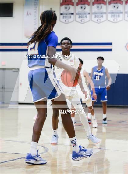 Thumbnail 1 in El Camino Real vs Knight (8th Annual West Valley Tip-Off Classic) photogallery.