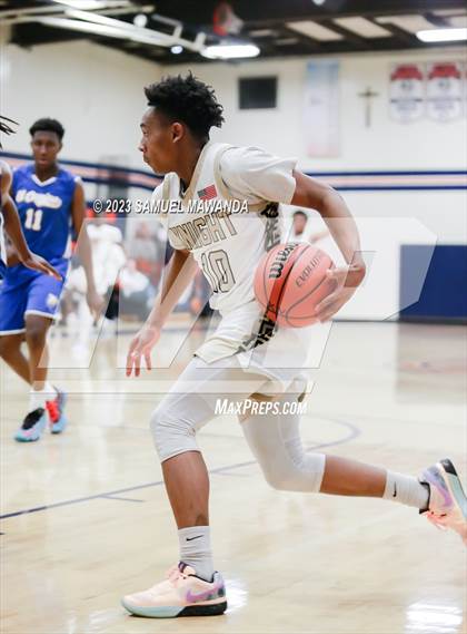 Thumbnail 3 in El Camino Real vs Knight (8th Annual West Valley Tip-Off Classic) photogallery.