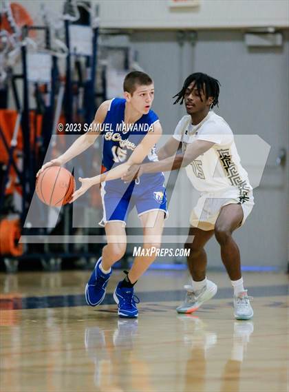 Thumbnail 1 in El Camino Real vs Knight (8th Annual West Valley Tip-Off Classic) photogallery.
