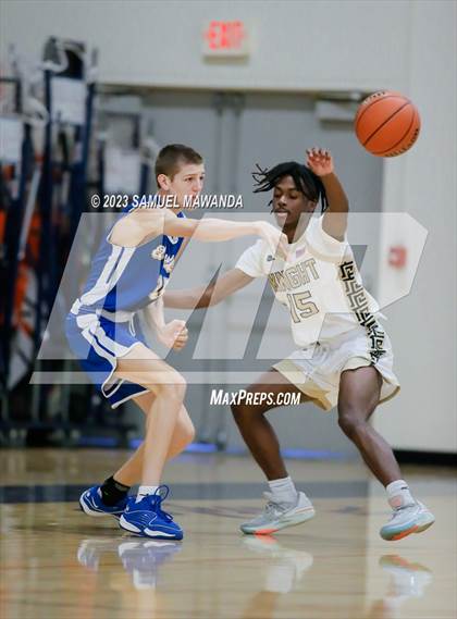 Thumbnail 2 in El Camino Real vs Knight (8th Annual West Valley Tip-Off Classic) photogallery.