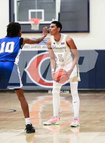 Thumbnail 2 in El Camino Real vs Knight (8th Annual West Valley Tip-Off Classic) photogallery.