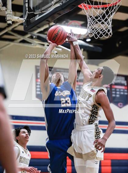 Thumbnail 3 in El Camino Real vs Knight (8th Annual West Valley Tip-Off Classic) photogallery.