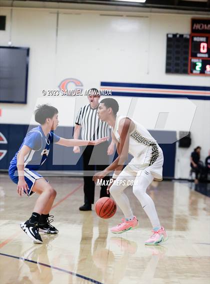 Thumbnail 2 in El Camino Real vs Knight (8th Annual West Valley Tip-Off Classic) photogallery.